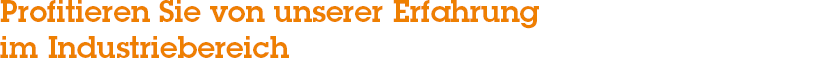 Sanitär – Industrie – Wassersparen? Mit uns kein Problem!